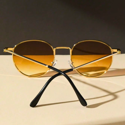 Vintage Round Frame Sunglasses