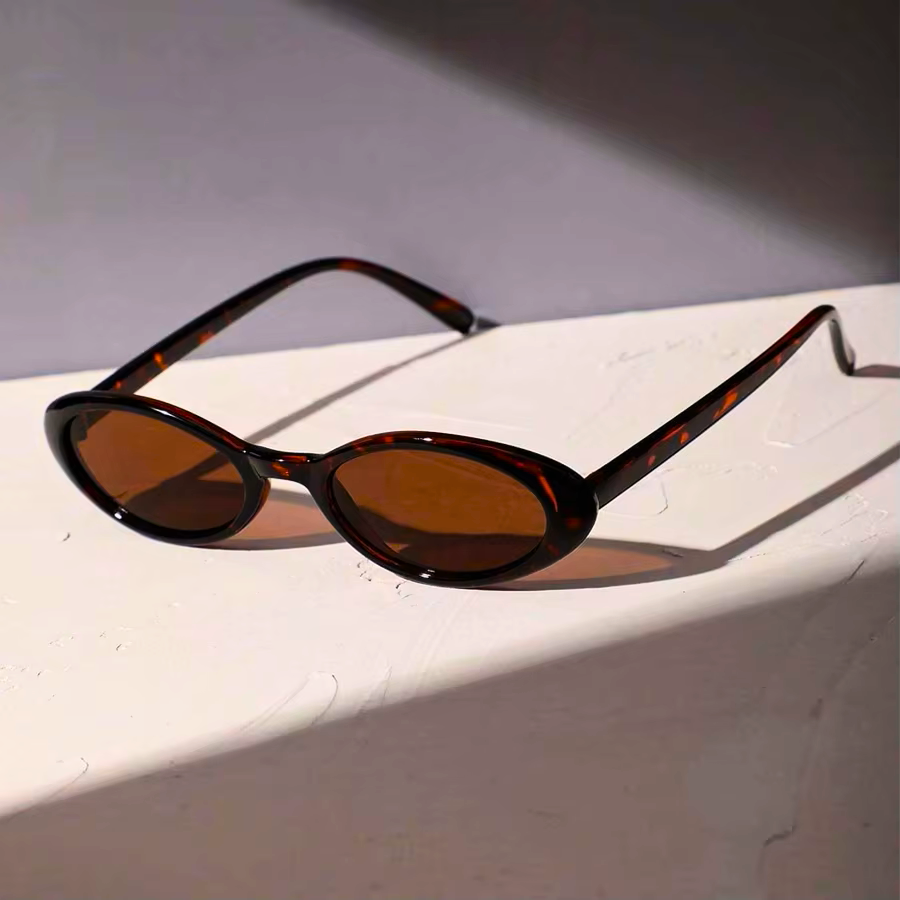 Vintage Oval Sunglasses