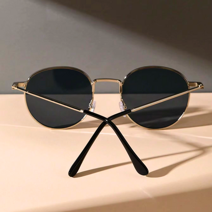 Vintage Round Frame Sunglasses