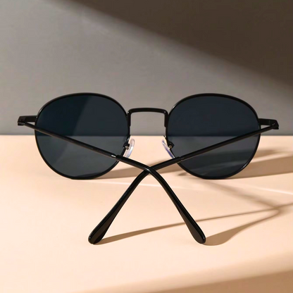 Vintage Round Frame Sunglasses