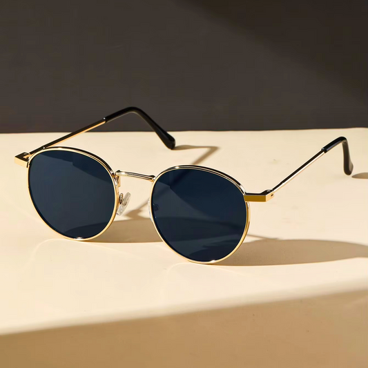 Vintage Round Frame Sunglasses