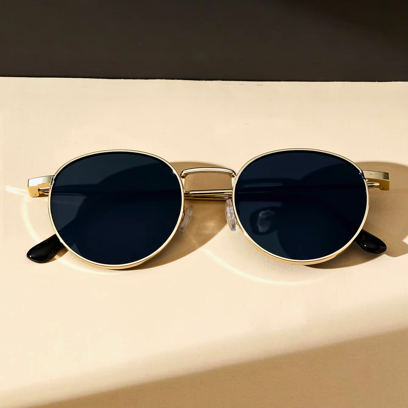 Vintage Round Frame Sunglasses